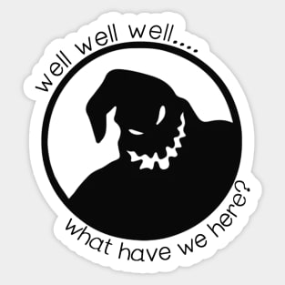 Oogie Boogie Sticker